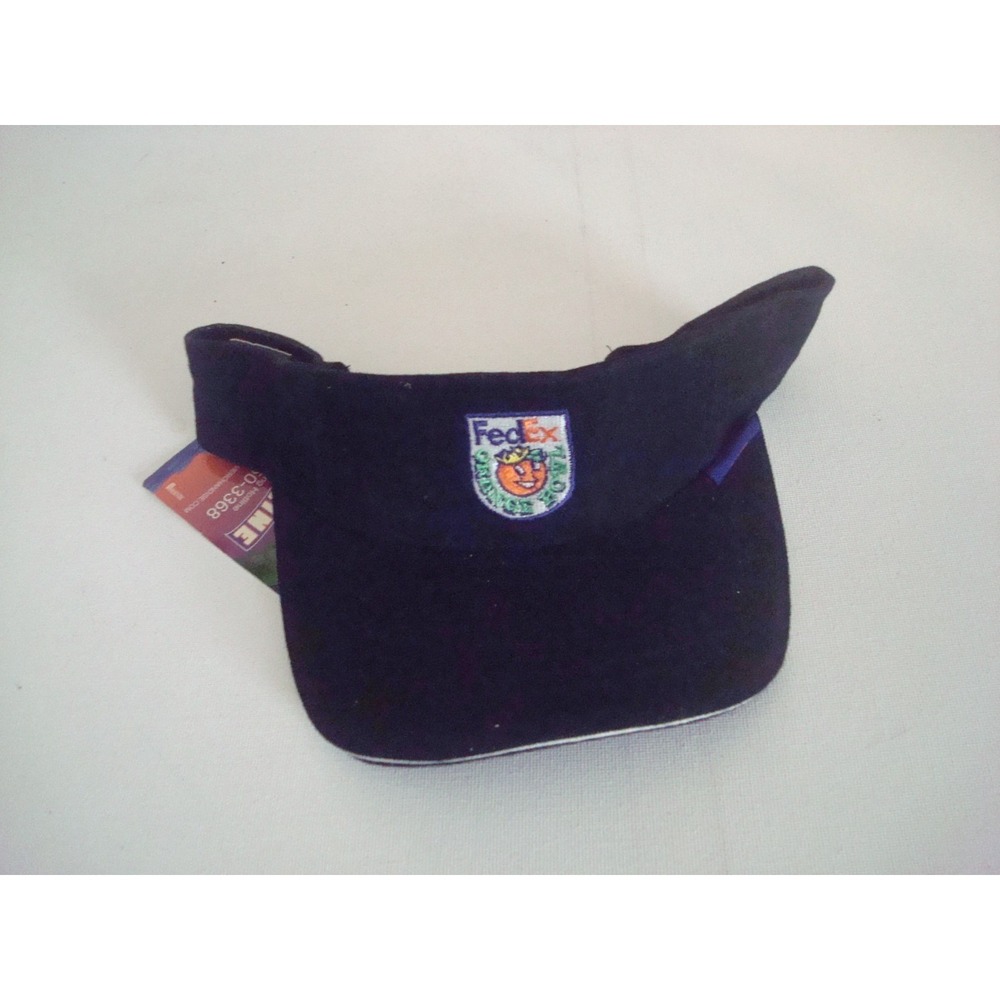 FEDEX FED EX‎ VISOR THE PATCH  NEW HAT CAP DEADSTOCK  VINTAGE T8